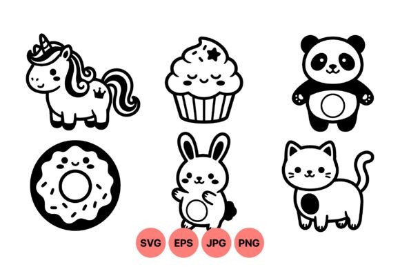 Cute Animal and Sweet Clipart