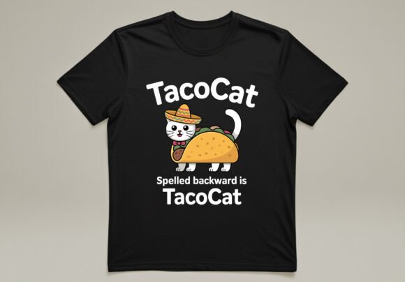 Taco Cat Spelled Backward is Tacocat